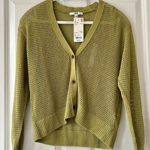 Uniqlo Long-Sleeve Short Cardigan - NWT